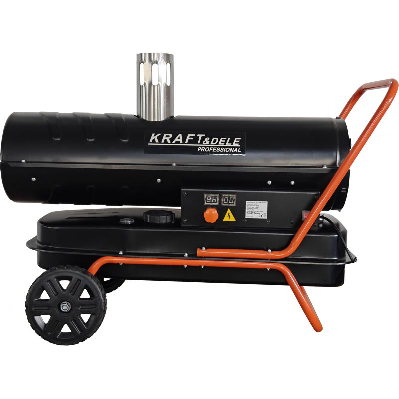 Nagrzewnica olejowa 30 kw / termostat / odprowadzenie spalin KD11715