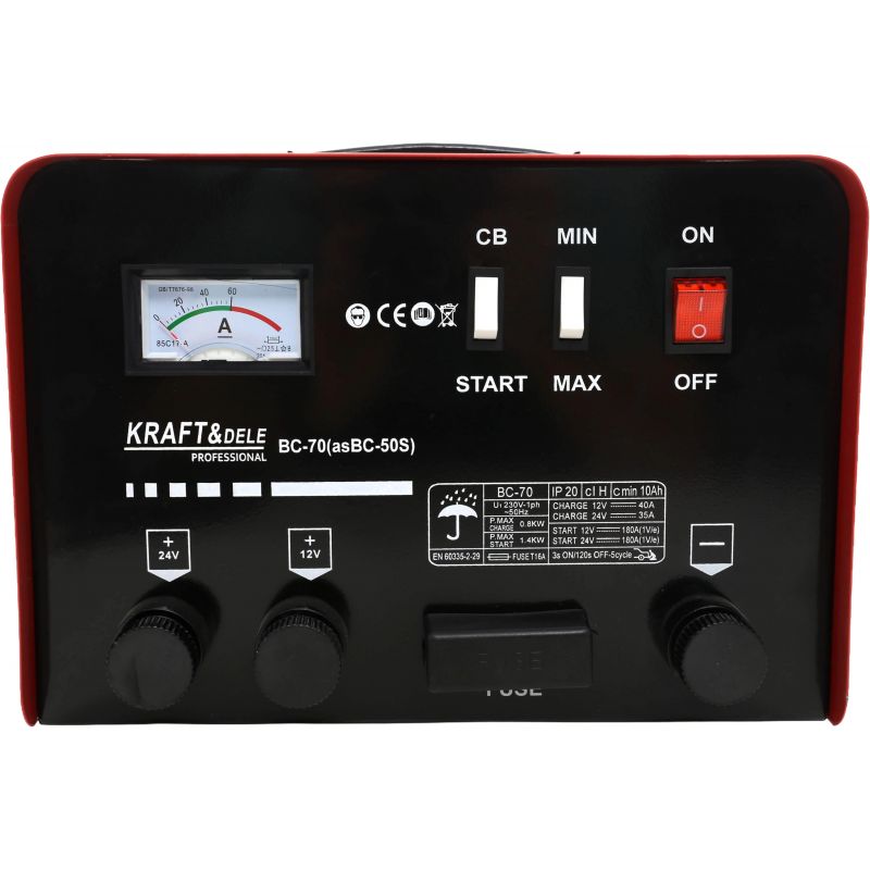 Prostownik z rozruchem 180Ah 12/24V KD1914