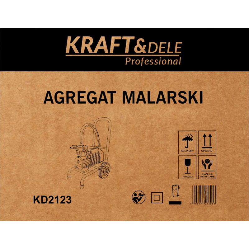 Agregat malarski 3500W 15l/min KD2123