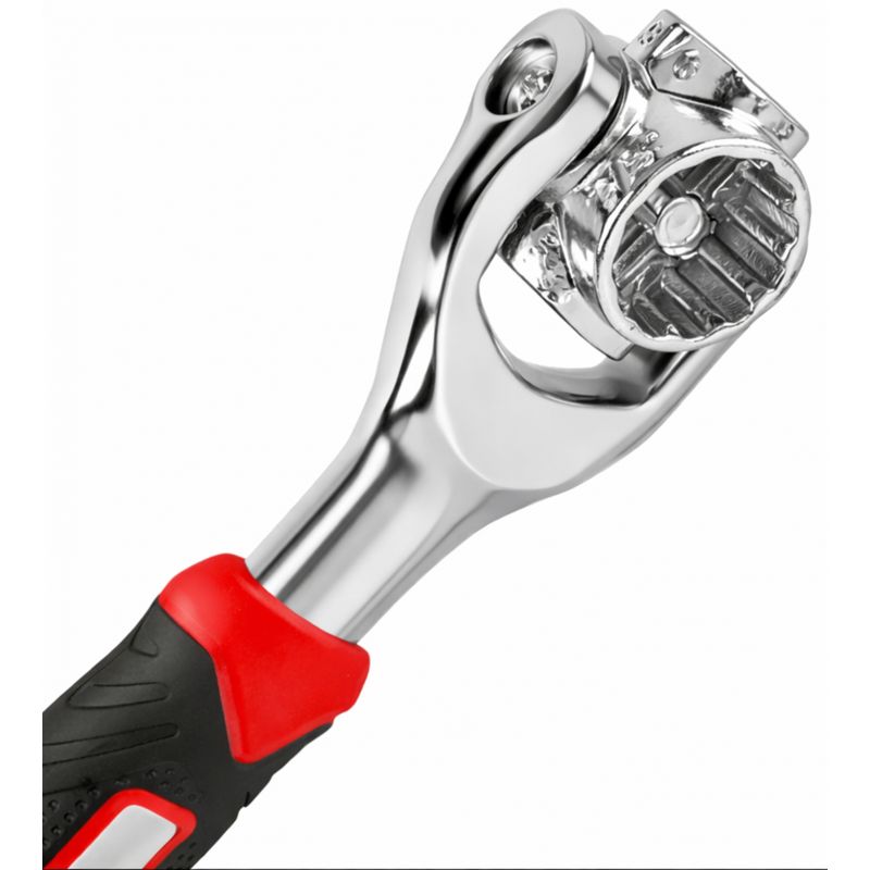 Klucz uniwersalny obrotowy różne nasadki KD10441