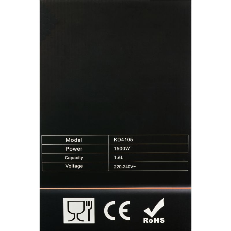 Rýchlovarná kanvica s reguláciou teploty 1,6 l 1500 W KD4105