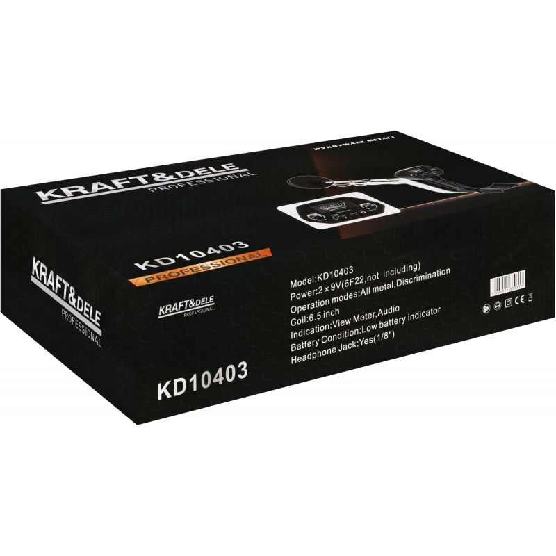 Wykrywacz metali detektor KD10403