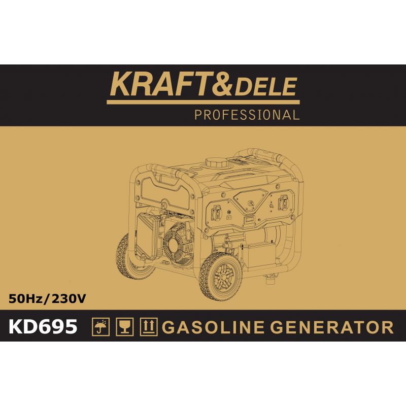 Generátorová súprava 3,2 kW / 3,5 kW KD695