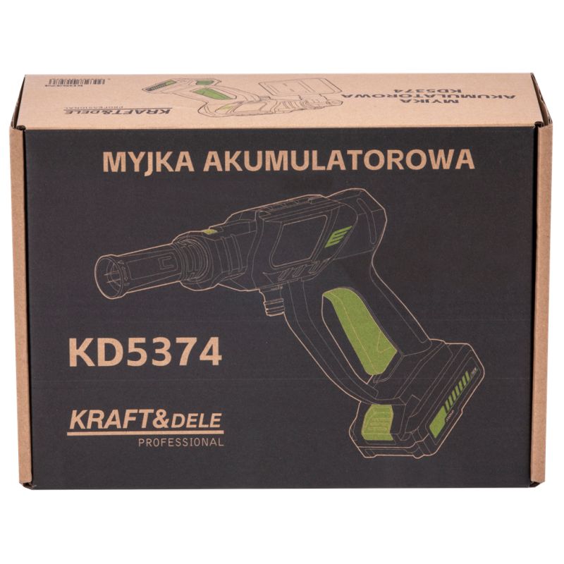 Myjka akumulatorowa 300W 21V 3Ah KD5374