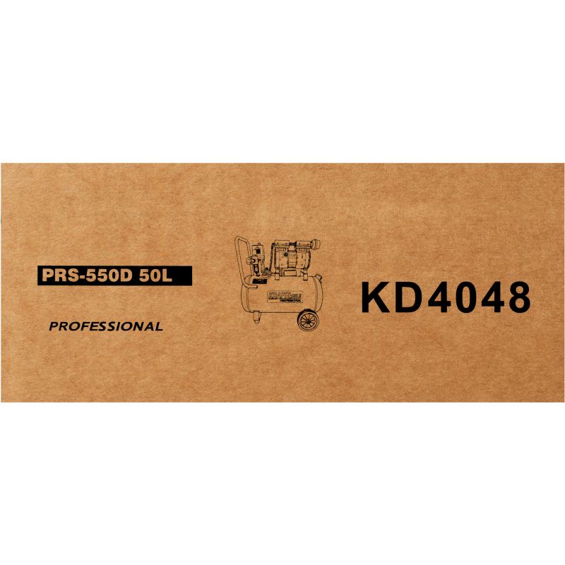 Kompresor bezolejowy 50L 1500W 290L/min KD4048