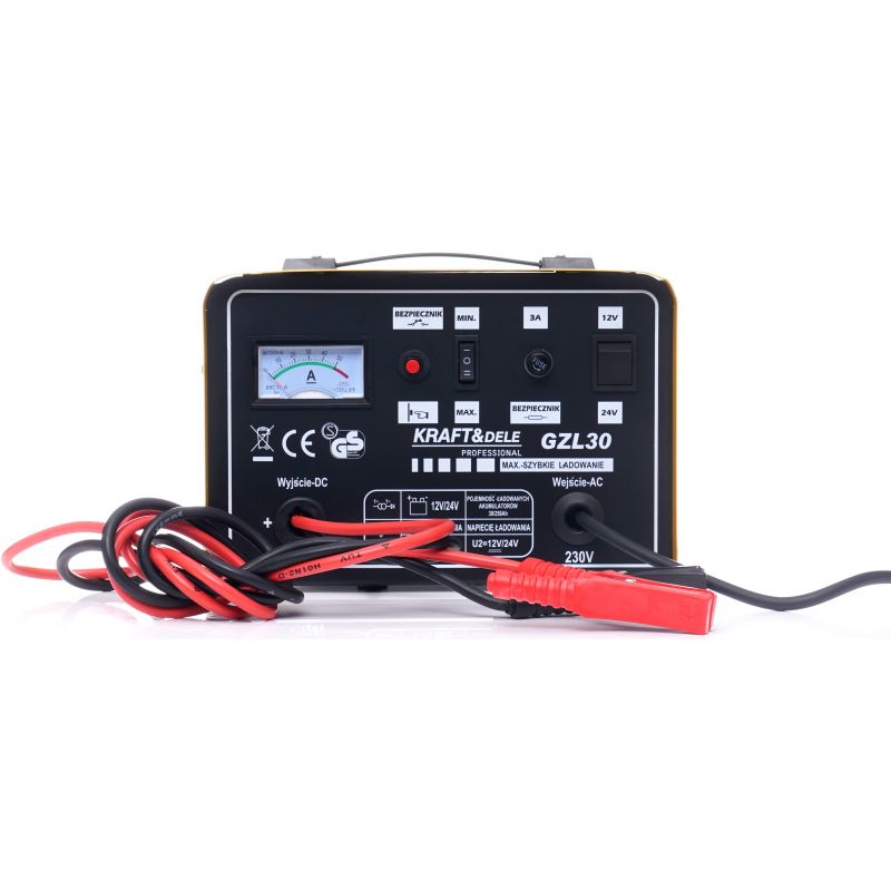 Prostownik samochodowy 30A 90-250Ah KD1923