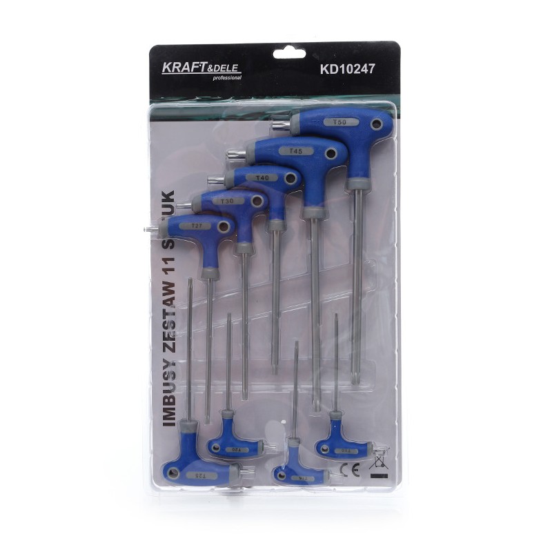 Zestaw 9 kluczy torx KD10247