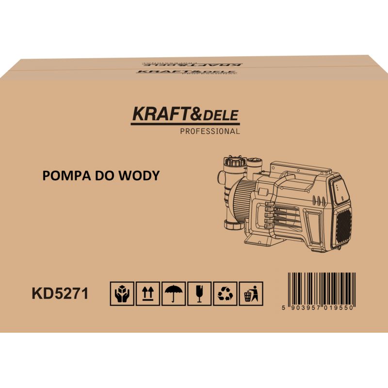Pompa do wody 1500W 4700L/h KD5271
