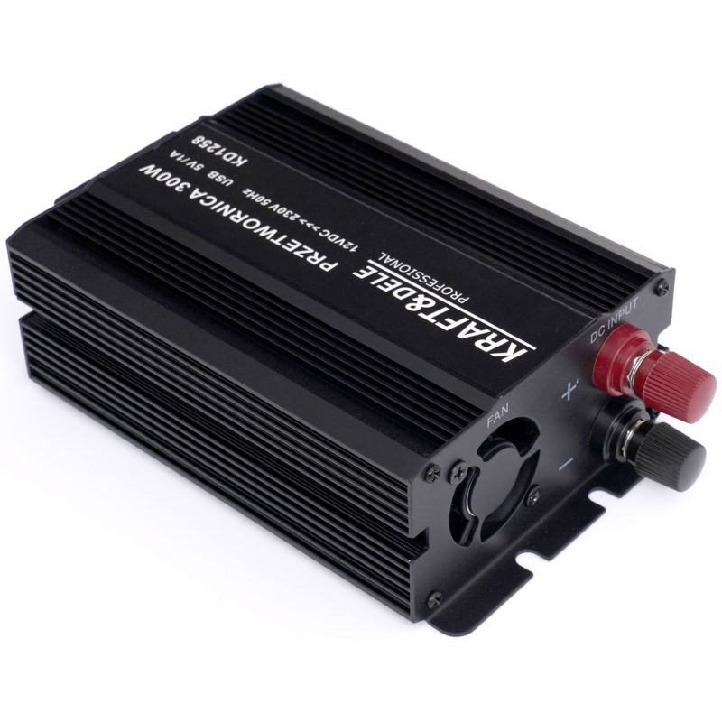 Przetwornica 12V na 230V 300W / 600W skorygowana sinusoida KD1258