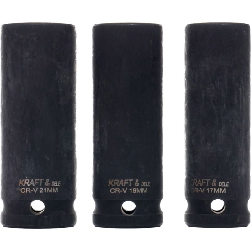 Nasadki udarowe 3el. 1/2" L:78 KD11750