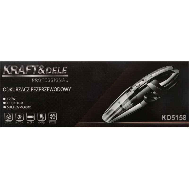Odkurzacz bezprzewodowy na sucho i mokro 120W KD5158