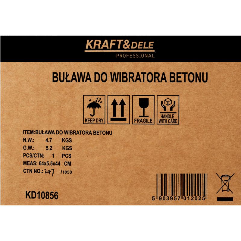 Wibrator do betonu 1300W KD10855