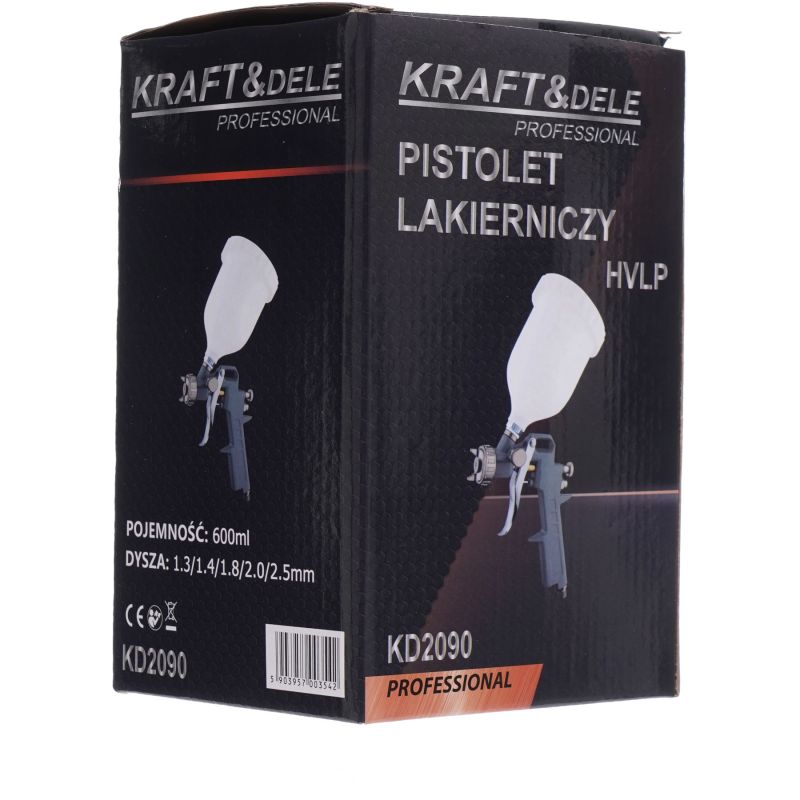 Pistolet lakierniczy HVLP 600ml KD2090