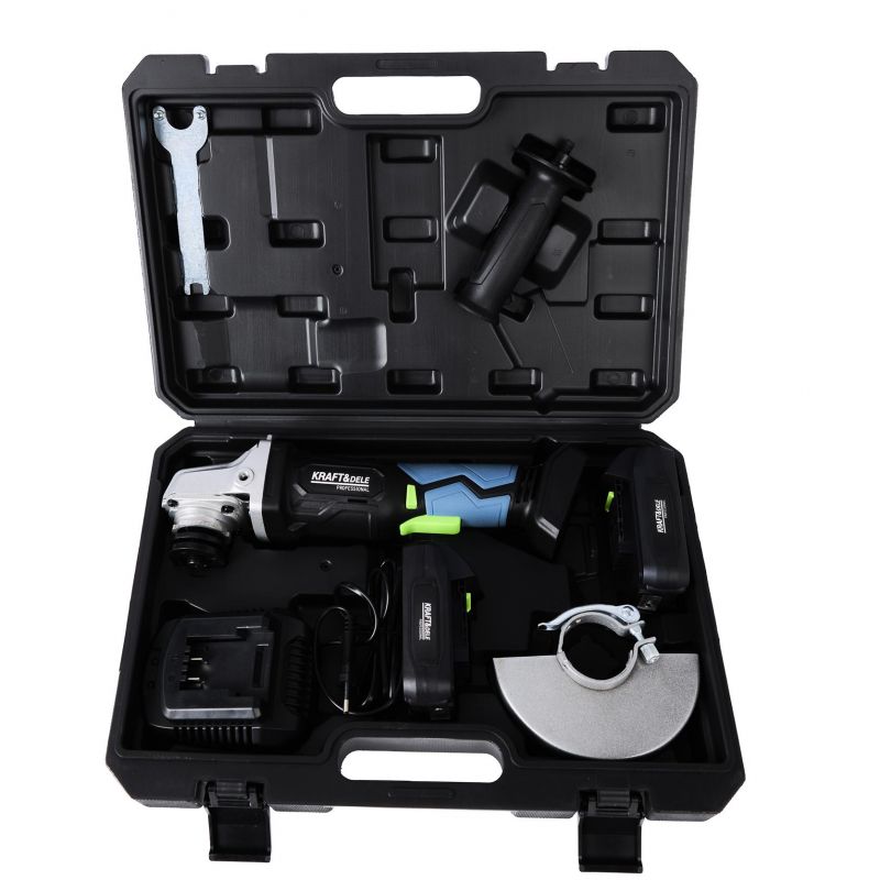 Szlifierka kątowa akumulatorowa 21V - zestaw KD3405