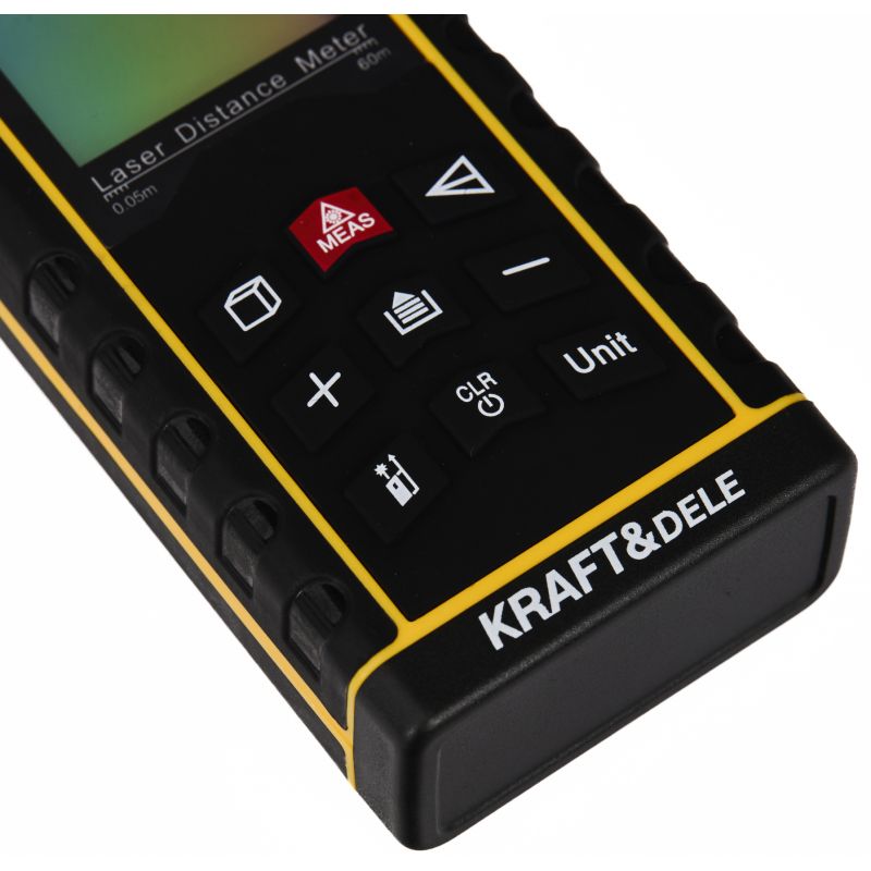 Laserowy miernik cyfrowy dalmierz 60m KD10406