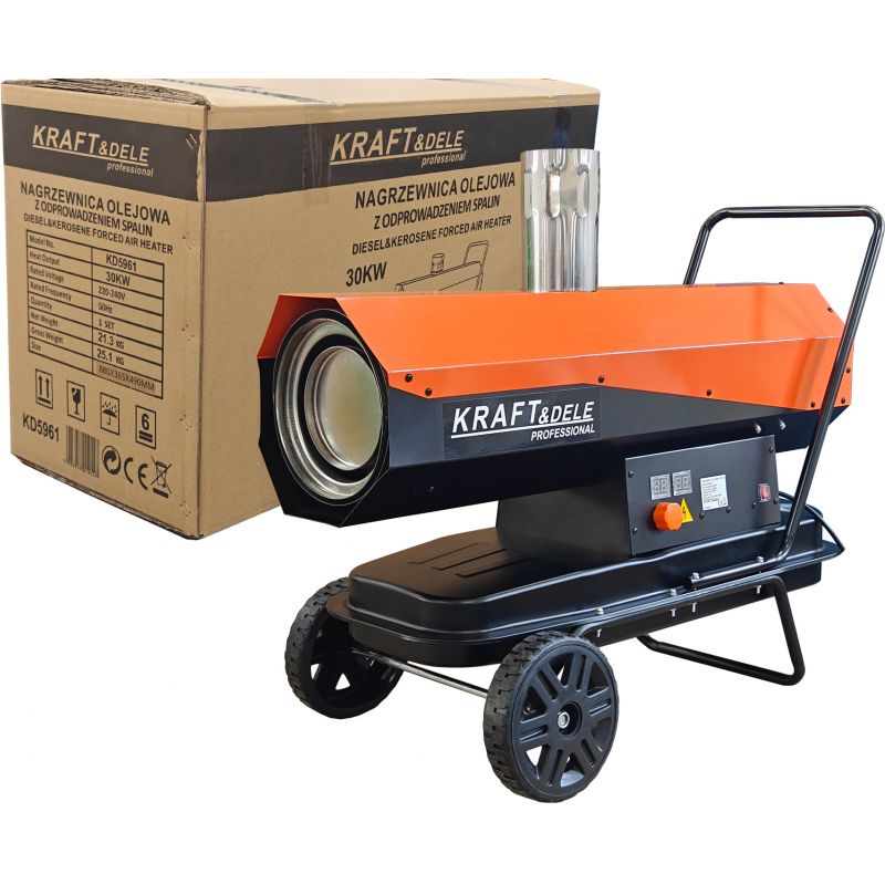 Olejový ohrievač 30 kW, model KD5961