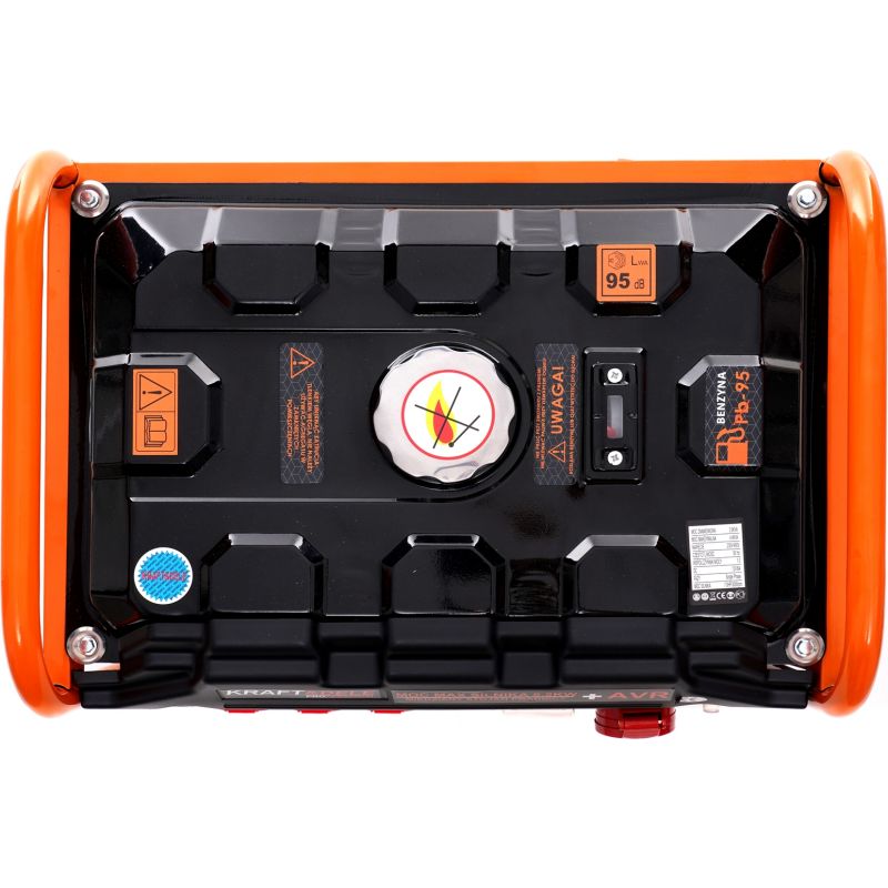 Agregát generuje 3500 W, 12/230 V/380 V, model KD161