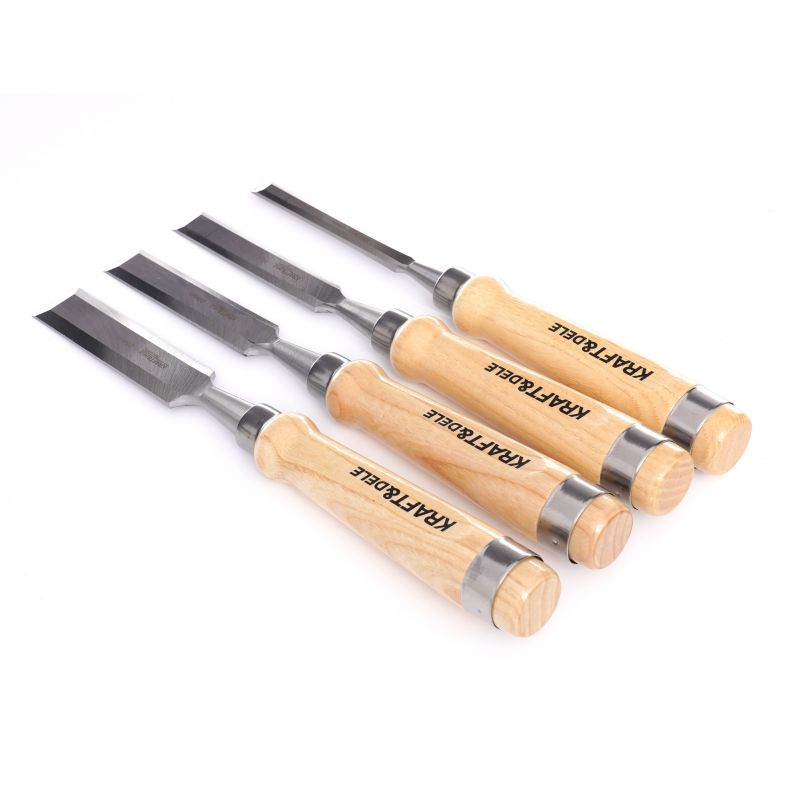 Sada stolárskych dliek 4 kusy, 10, 16, 20, 25 mm, KD11771