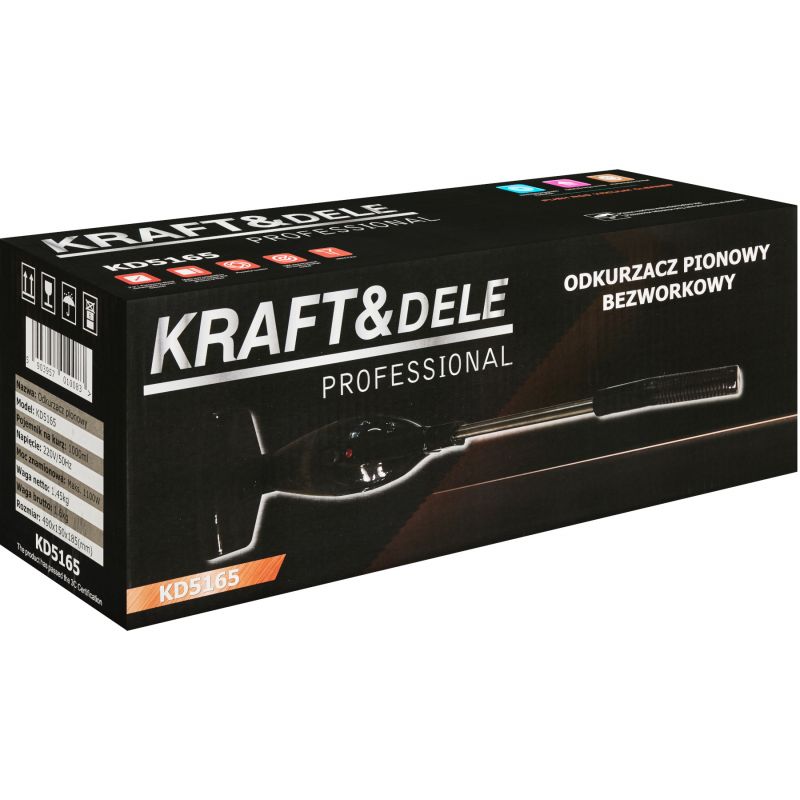 odkurzacz pionowy bezworkowy 1000W KD5165
