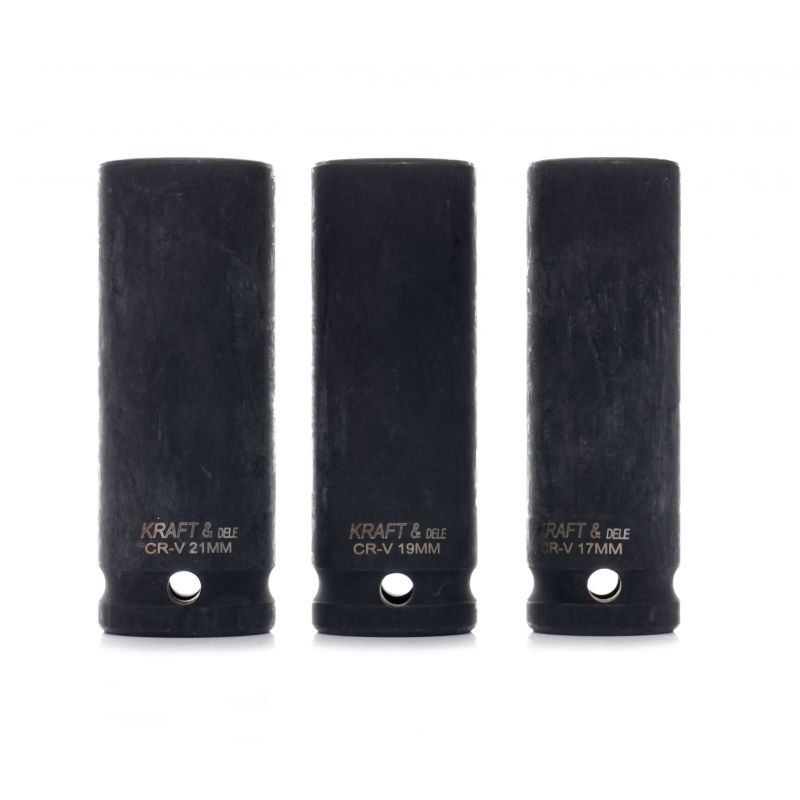 Nasadki udarowe 3el. 1/2" L:78 KD11750