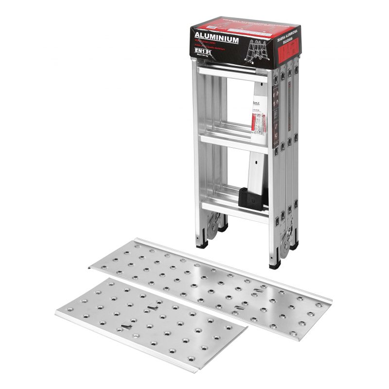 Drabina z platformą 4x3 346cm KD4070