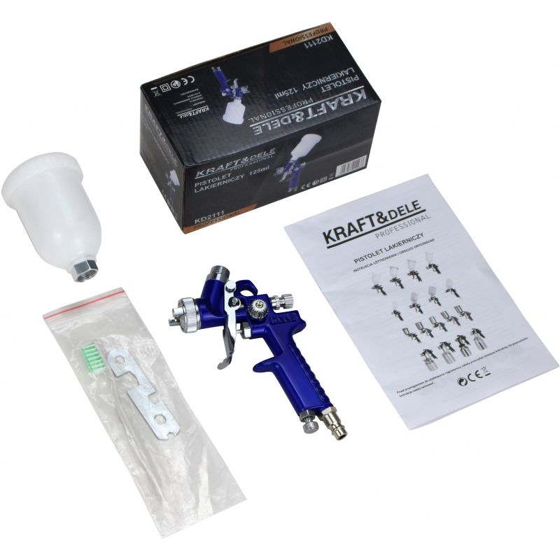 Pistolet lakierniczy 125ml KD2111