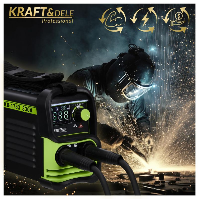 Spawarka inwertorowa 330A MMA TIG LIFT VRD KD1783