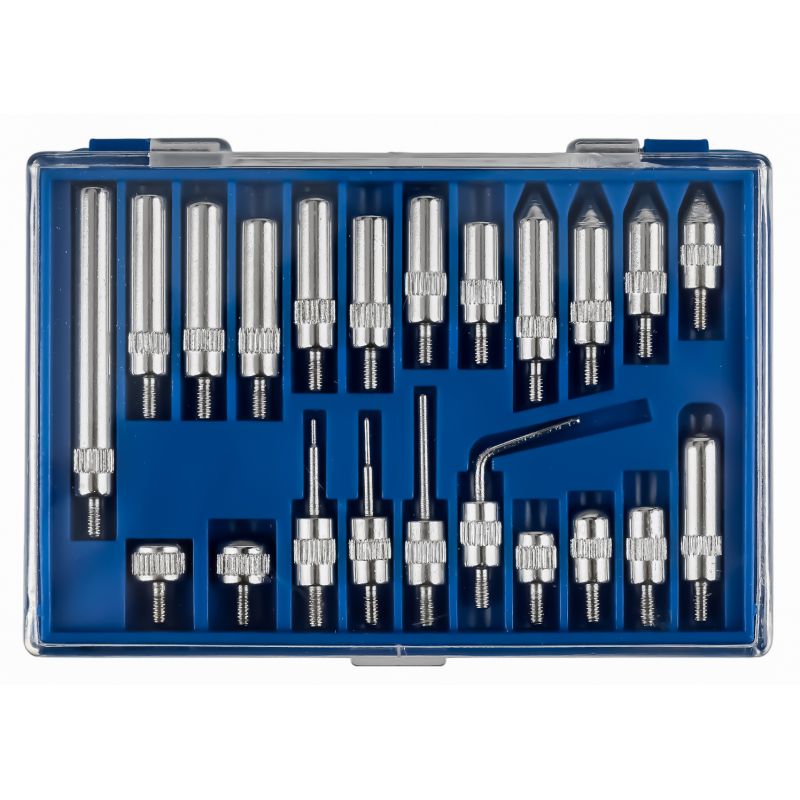 Czujnik zegarowy + statyw magnetyczny 0-10mm + końcówki KD11291